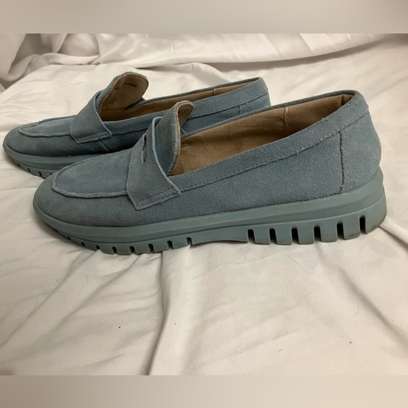 Blondo Waterproof Suede Leather Loafers Size 8 - Picture 3 of 9